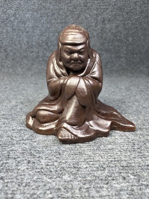 古玩陶瓷紫金釉羅漢塑像拍賣,當前價格2888元