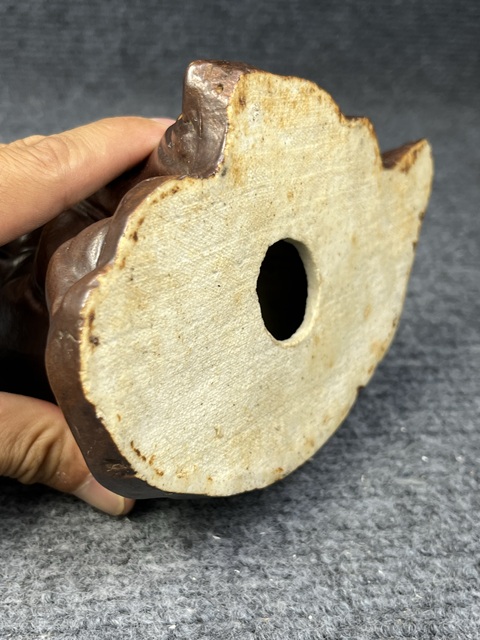 古玩陶瓷紫金釉羅漢塑像拍賣,當前價格2888元