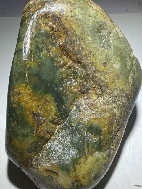 古玩玉器和田玉籽料原石真品鑒賞圖