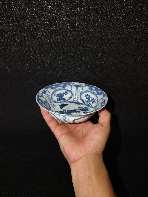 古玩陶瓷青花碗真品鑒賞圖