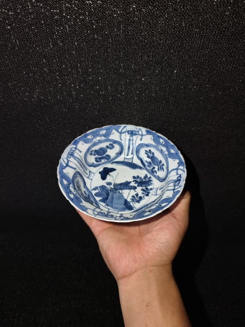 古玩陶瓷青花碗真品鑒賞圖