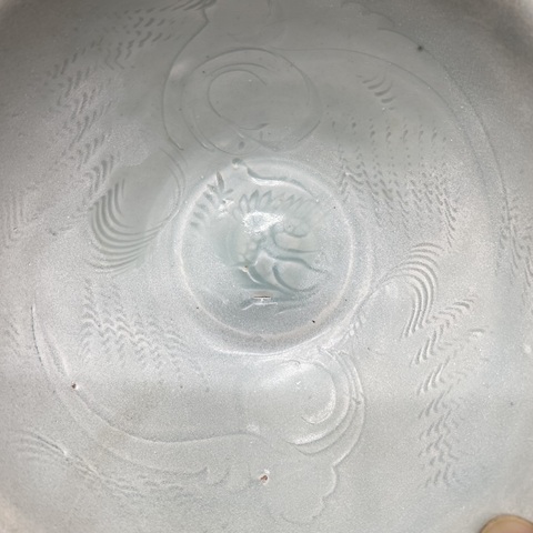 古玩陶瓷宋·刻花蓖點紋碗拍賣，當前價格960元