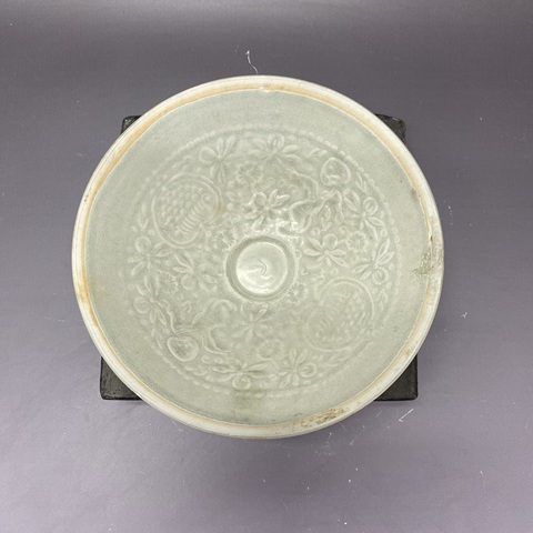 古玩陶瓷宋代·暗刻花卉紋·影青碗拍賣,當前價格2800元