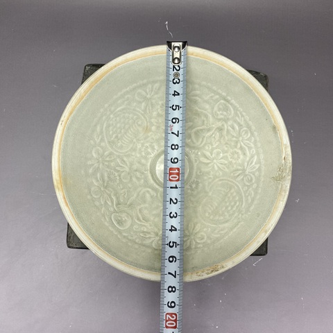 古玩陶瓷宋代·暗刻花卉紋·影青碗拍賣,當前價格2800元