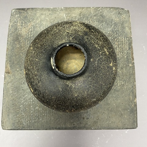 古玩陶瓷宋·吉州窯·黑釉水盂拍賣,當前價格469元