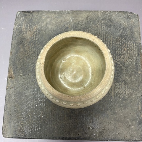 古玩陶瓷宋·鼓釘·影青水盂拍賣,當前價格189元