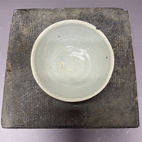 古玩陶瓷宋代影青芒口平底盞真品鑒賞圖