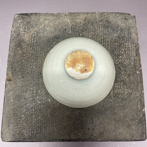 古玩陶瓷宋代影青芒口平底盞真品鑒賞圖