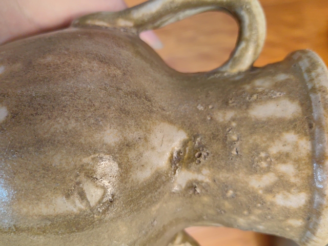 古玩陶瓷唐代壽州窯執壺真品鑒賞圖