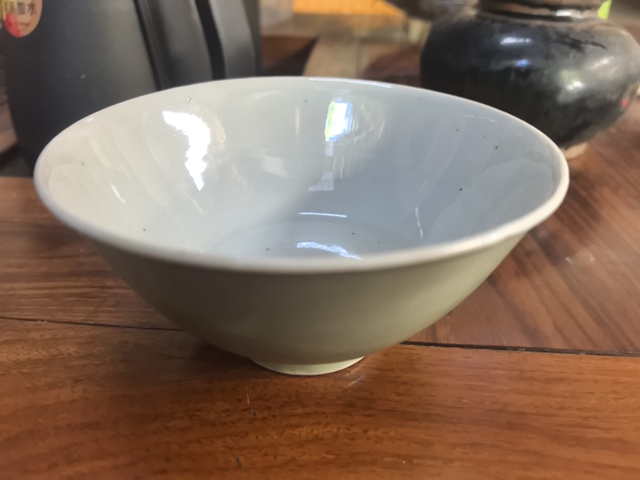 古玩陶瓷民國·豆青釉碗 真品鑒賞圖