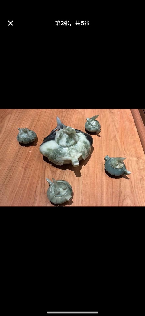 古玩玉器岫玉雕“壺具”真品鑒賞圖