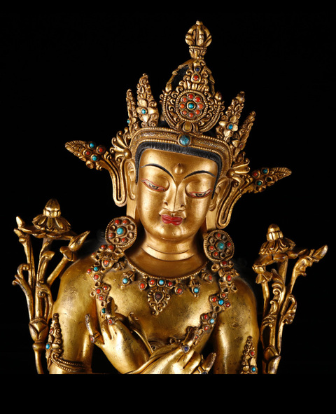 古玩銅器造像真品鑒賞圖