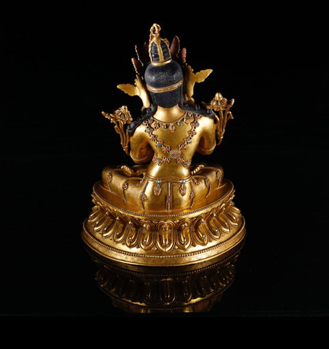 古玩銅器造像真品鑒賞圖