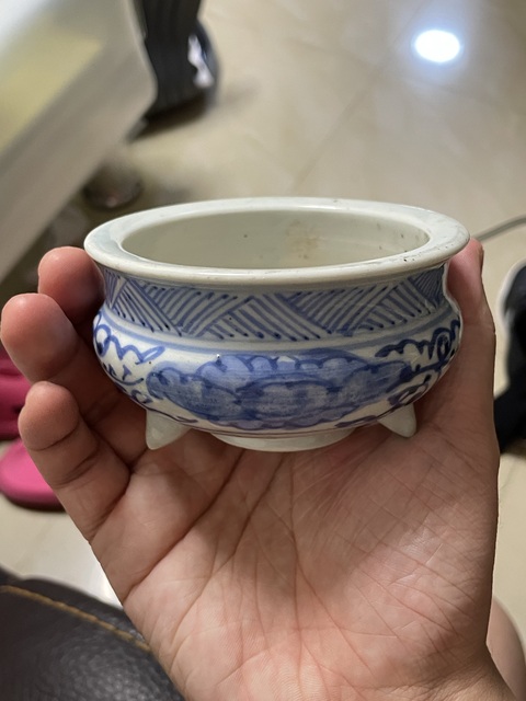 古玩陶瓷青花爐真品鑒賞圖