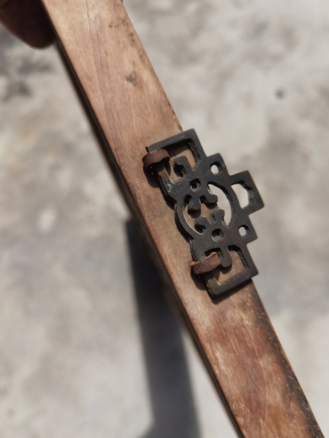 古玩雜項木雕四條屏真品鑒賞圖