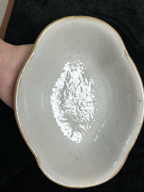 古玩陶瓷粉彩百子鬧春貢碗真品鑒賞圖