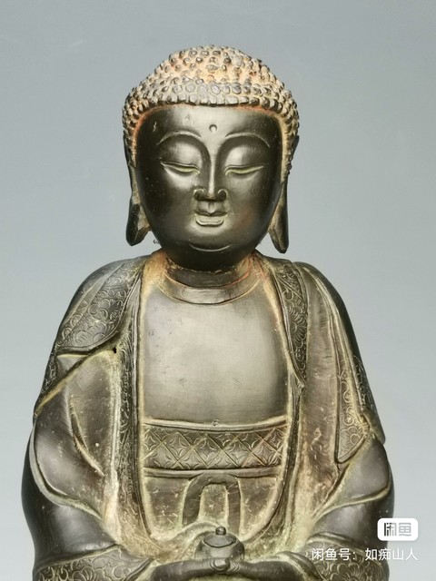 古玩銅器造像真品鑒賞圖