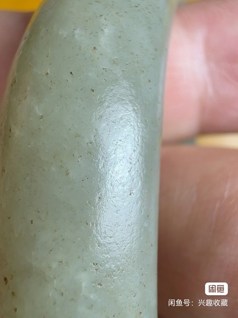 古玩玉器和田玉雕“素紋手鐲”真品鑒賞圖
