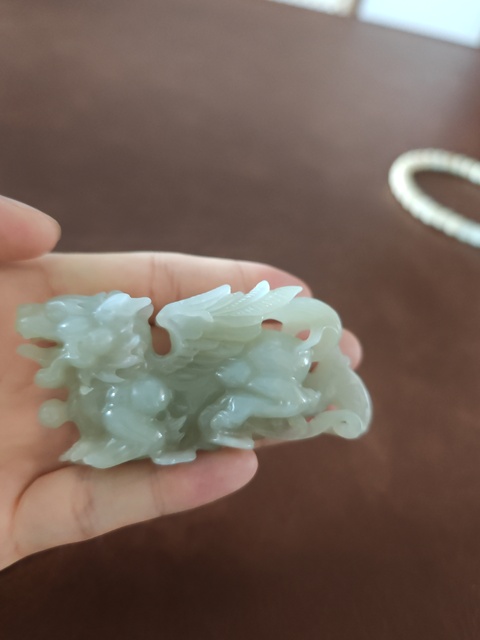 古玩玉器玉麒麟一對真品鑒賞圖