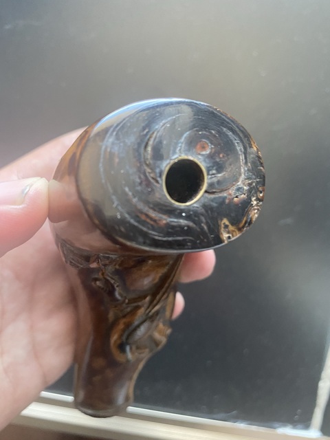 古玩雜項煙嘴真品鑒賞圖