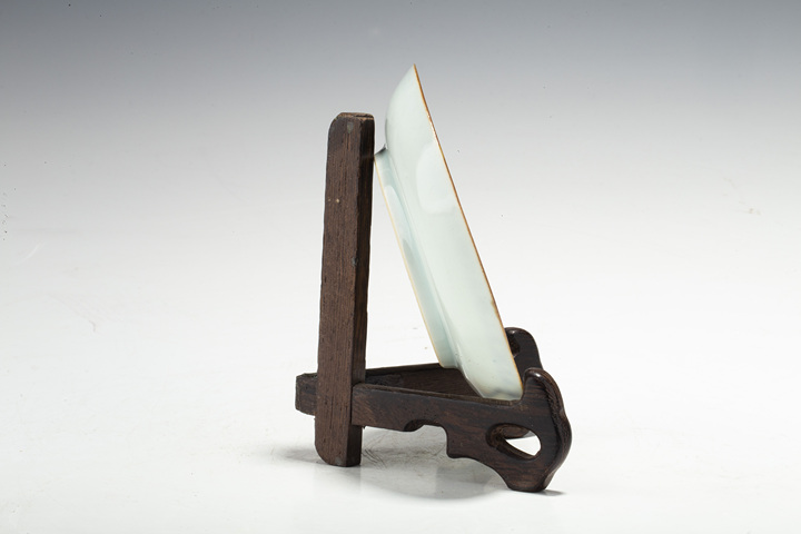 古玩陶瓷清康熙·青花礬紅描金花鳥紋杯碟拍賣，當前價格1024元