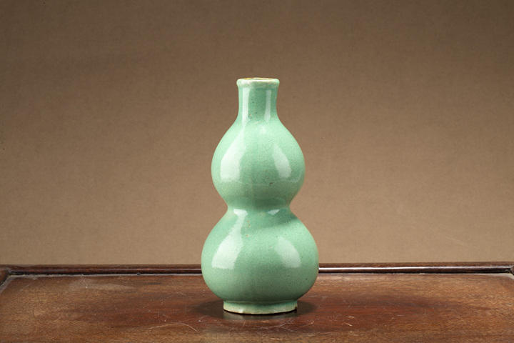 古玩陶瓷·綠哥釉葫蘆瓶
真品鑒賞圖