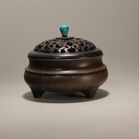 古玩銅器銅爐真品鑒賞圖