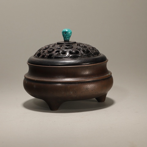 古玩銅器銅爐真品鑒賞圖