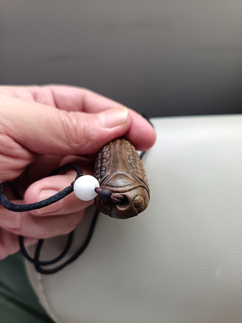 古玩玉器仿古玉蟬真品鑒賞圖