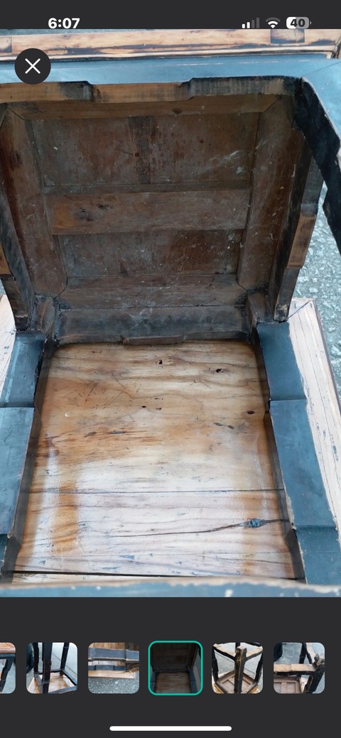 古玩雜項方櫈真品鑒賞圖