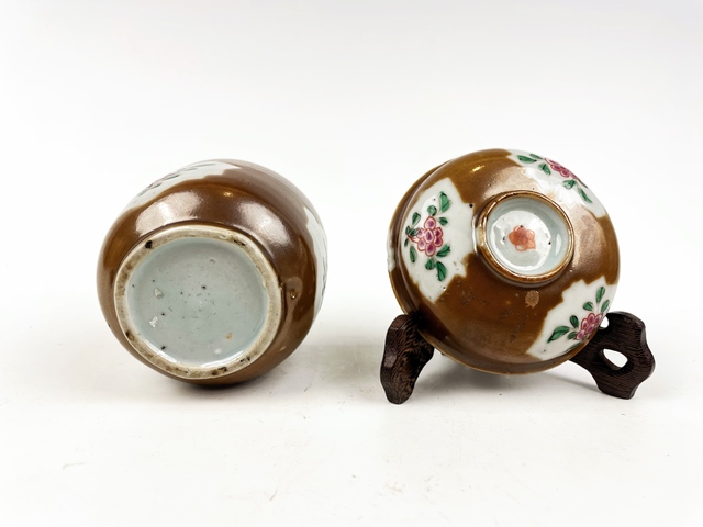 古玩陶瓷清早期·粉彩花卉紫金釉蓋缸拍賣,當前價格0元