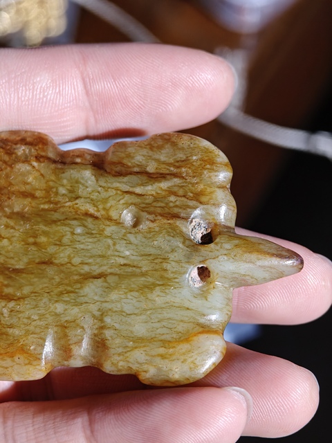 古玩玉器古玉龜真品鑒賞圖