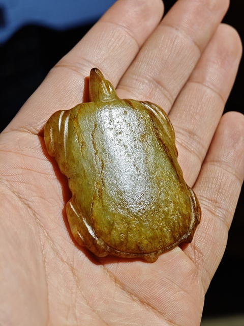 古玩玉器古玉龜真品鑒賞圖