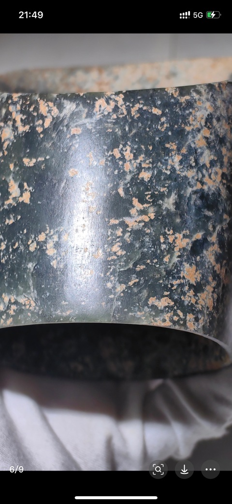 古玩玉器仿文化期箍型器真品鑒賞圖