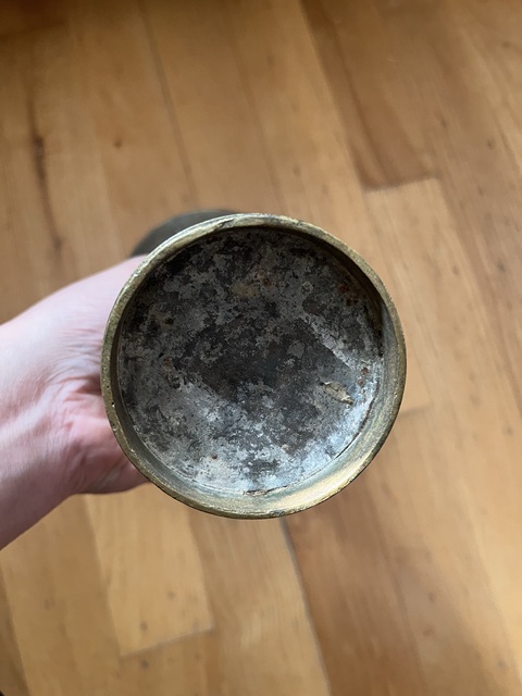 古玩銅器銅觚真品鑒賞圖