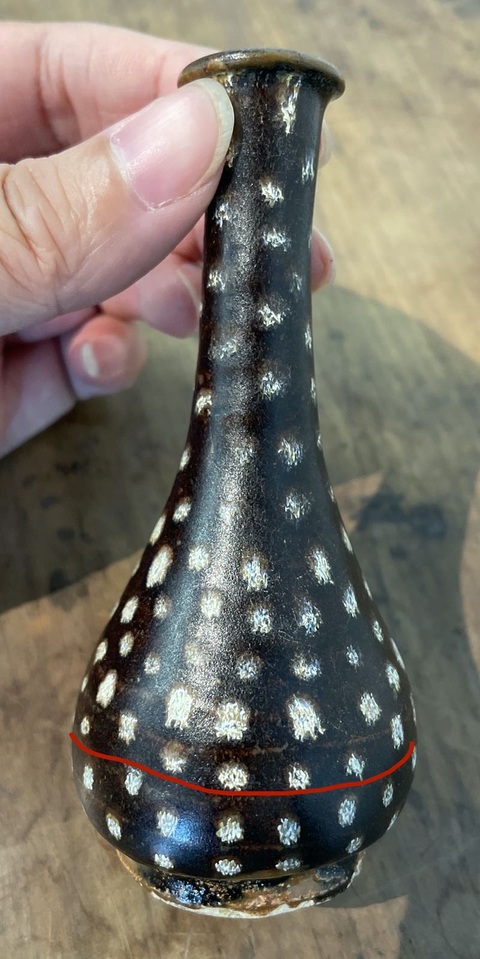 古玩陶瓷吉州窯滿天星真品鑒賞圖