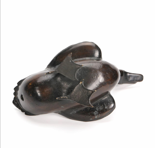 古玩銅器鴨熏真品鑒賞圖