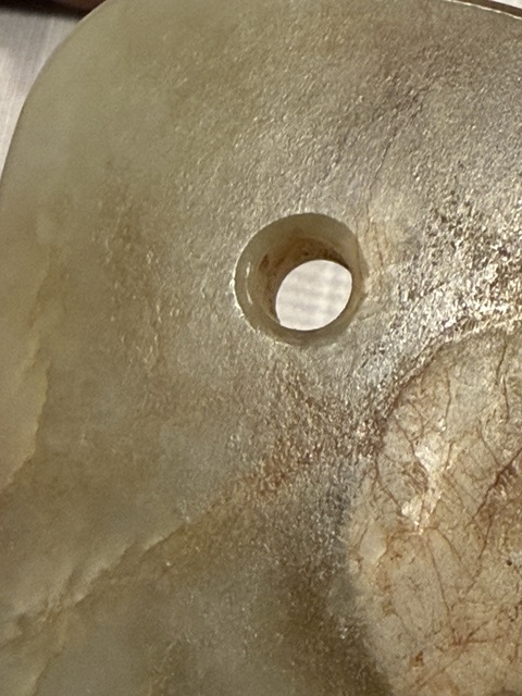 古玩玉器玉鏟真品鑒賞圖