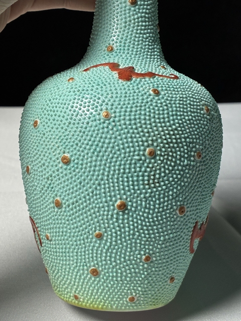 古玩陶瓷洪福齊天瓶真品鑒賞圖