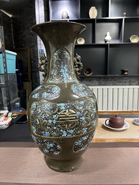 古玩陶瓷瓶真品鑒賞圖