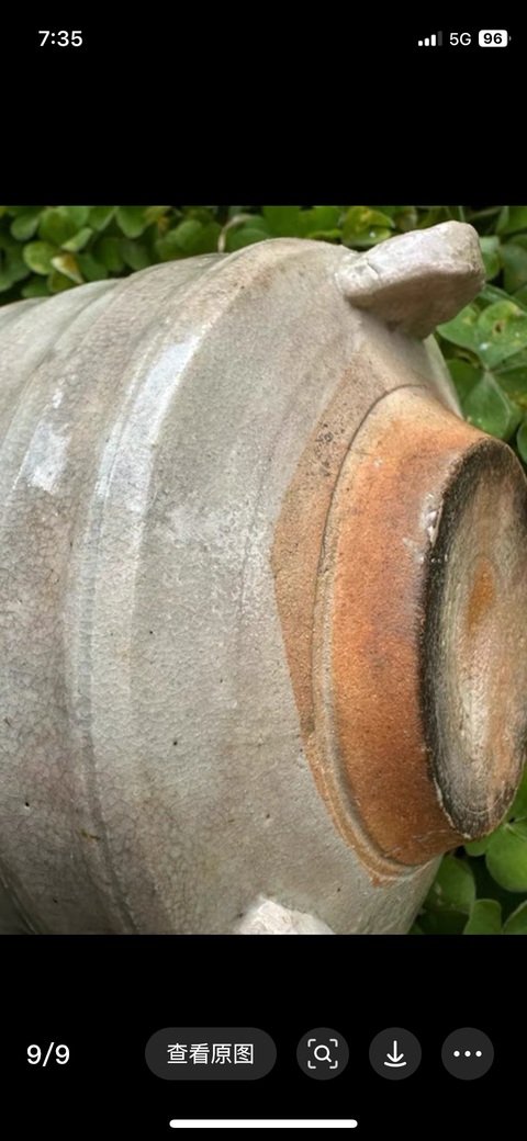 古玩陶瓷三足筒式香爐真品鑒賞圖