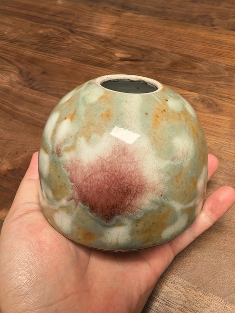 古玩陶瓷清中期石紋釉太白尊拍賣(mài),當(dāng)前價(jià)格9600元