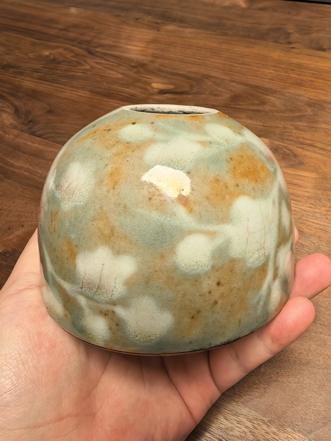 古玩陶瓷清中期石紋釉太白尊拍賣(mài),當(dāng)前價(jià)格9600元