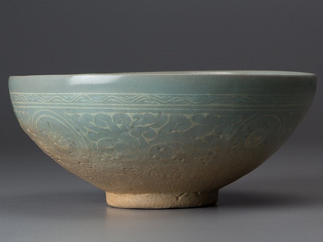 古玩陶瓷青瓷碗真品鑒賞圖