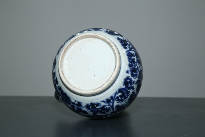 古玩陶瓷清康熙·青花鳳穿花軍持真品鑒賞圖