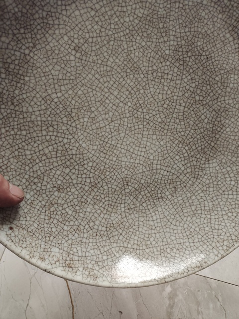 古玩陶瓷盤真品鑒賞圖