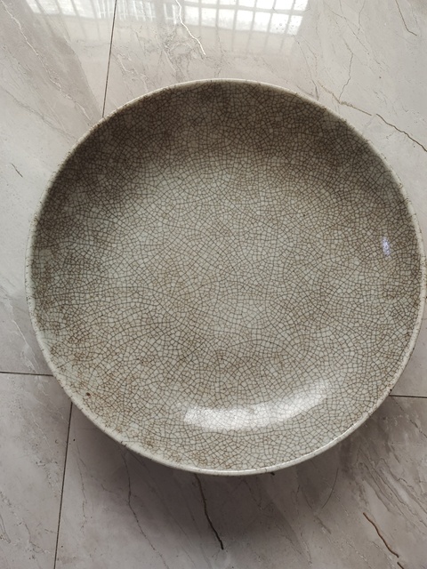 古玩陶瓷盤真品鑒賞圖