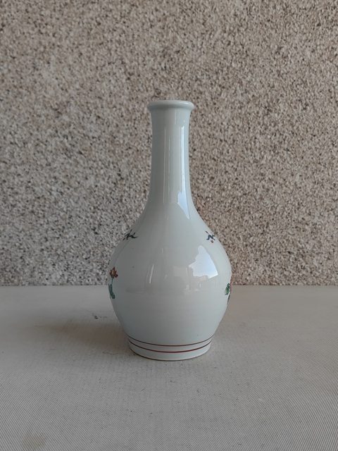 古玩陶瓷花卉紋五彩瓶拍賣,當前價格398元