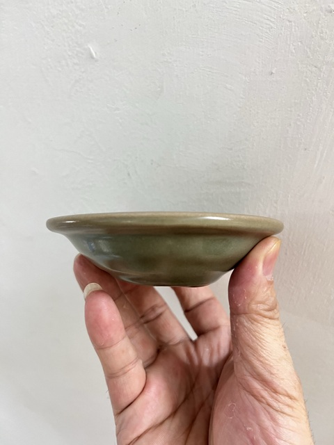 古玩陶瓷龍泉青瓷雙魚洗真品鑒賞圖