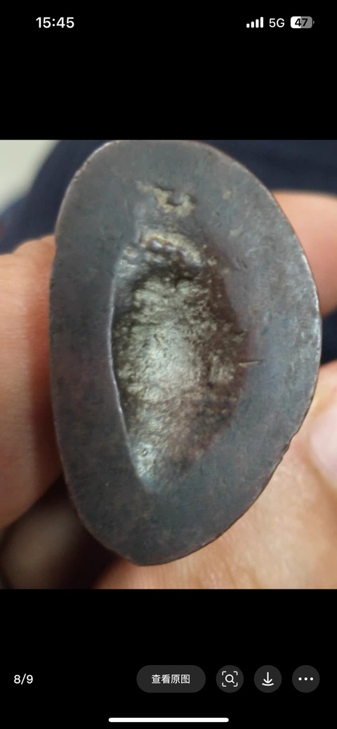 古玩銅器上師像真品鑒賞圖